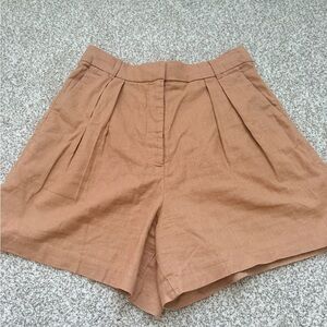 Abercrombie & Fitch women’s Linen High Waist Shorts